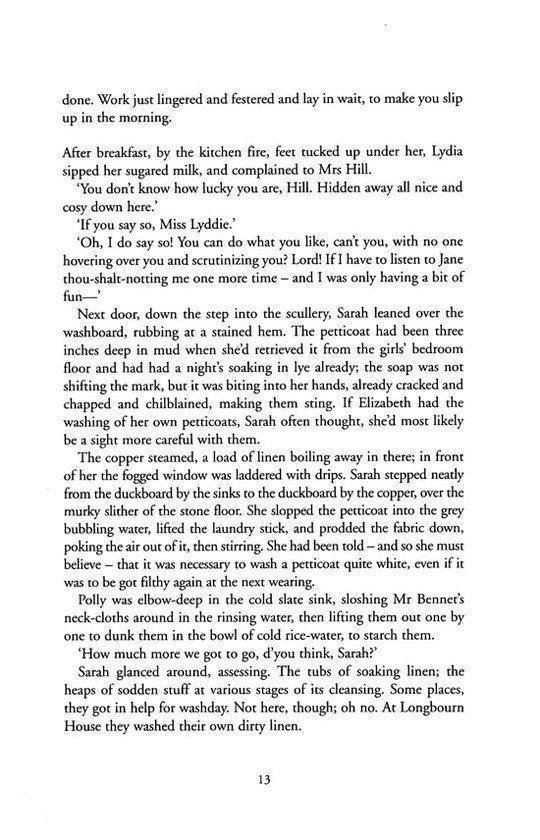 Tekstpagina 13 van Longbourn.