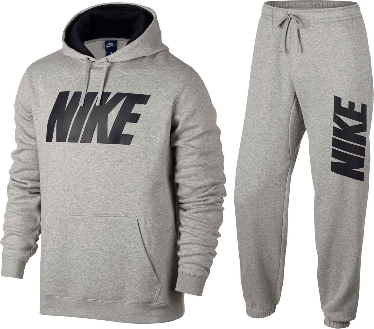 Nike Sportswear Trainingspak - Maat M - Mannen - grijs/zwart | bol.com