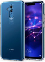 huawei mate 20 lite hoesje - Huawei Mate 20 Lite hoesje siliconen case hoes cover transparant