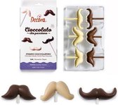 Chocolade mal Moustache / Snor - Decora