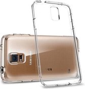 Samsung Galaxy S5 Neo SM-G903F / S5 Plus Ultra Dun Siliconen Gel TPU Cover / Case / Cover Transparant Naked Skin
