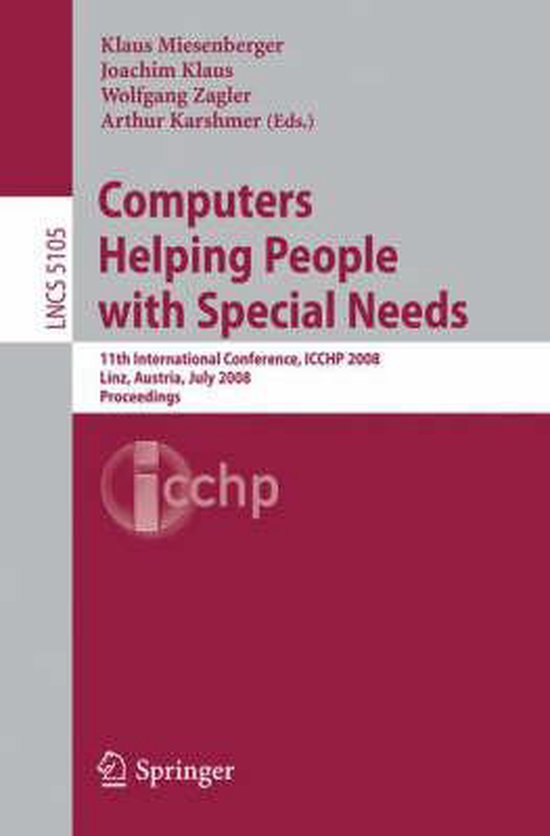 Computers Helping People with Special Needs - cover