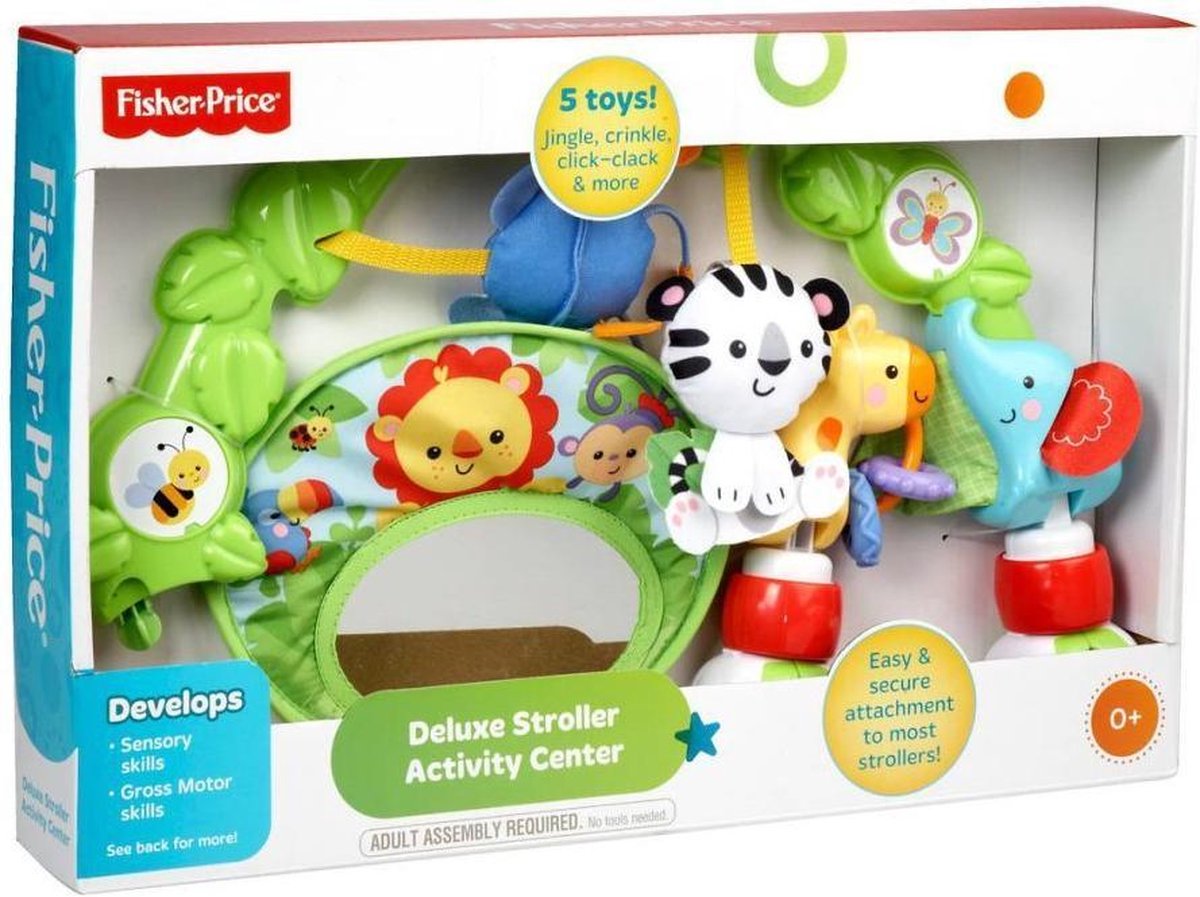 Fisher Price Deluxe Stroller Activity Centre from birth BHW57~NEW ~ 