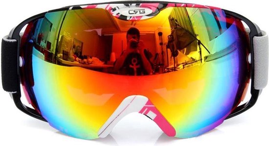 Skibril- Snowboardbril anti condens UV 400 | bol.com