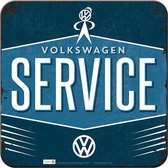 Retro Volkswagen Onderzetters 'Service' - 5 stuks