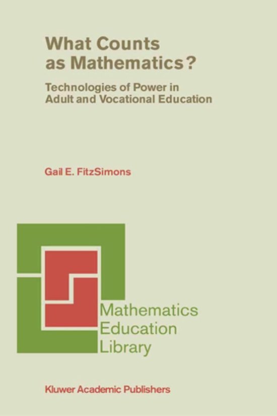 Education (R0) - What Counts as Mathematics? - cover