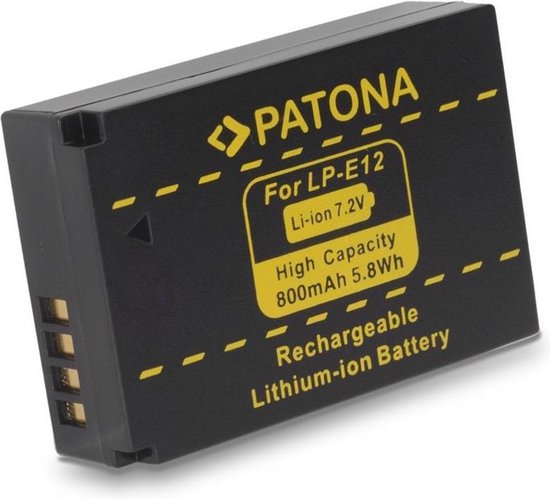 LP-E12 Patona (A-Merk) batterij/accu voor Canon