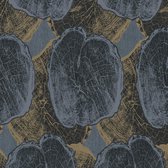 Dutch Wallcoverings vliesbehang boomstam - grijs/bruin