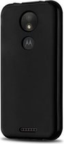 Tpu siliconen zwart hoesje Motorola Moto C Plus