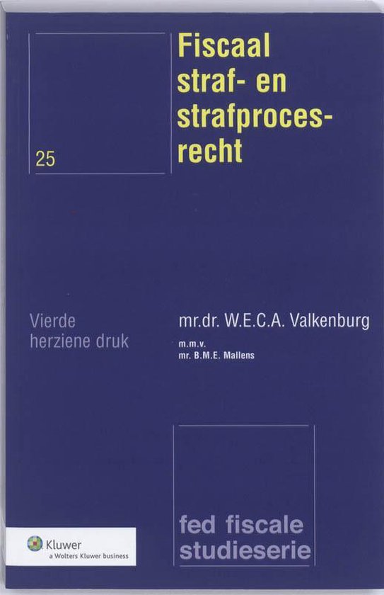 Fiscaal straf- en strafprocesrecht - cover