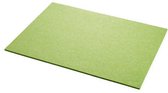 Daff Placemat - Vilt - Rechthoek - 33 x 45 cm - Jelly Green - Groen