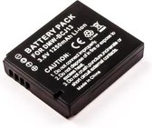 Battery similar PANASONIC DMW-BCJ13, Li-ion, 3,6V, 1250mAh, 4,5Wh