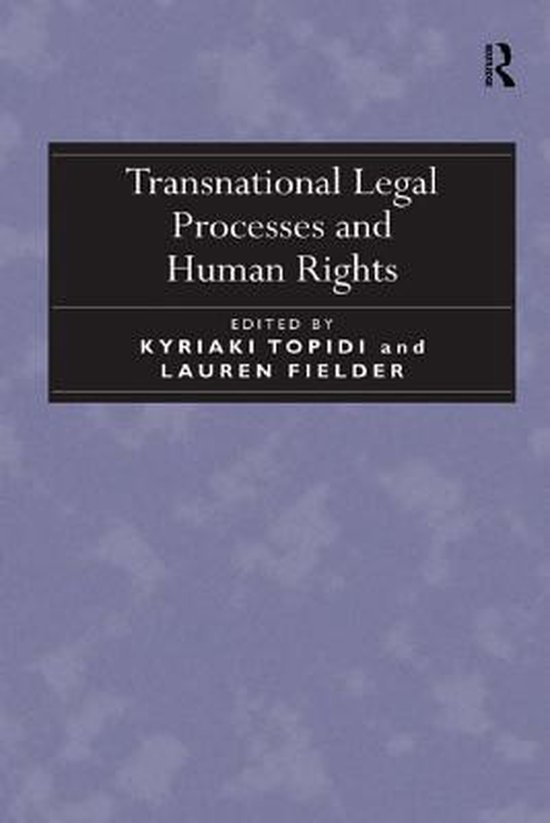 Transnational Legal Processes and Human Rights - cover