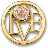 Mi Moneda SW-LV-39-L Swarovski Love Caramel