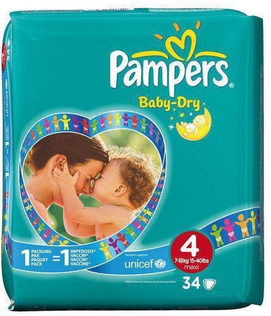 Pampers Baby Dry Maat 4 Midpak | bol.com