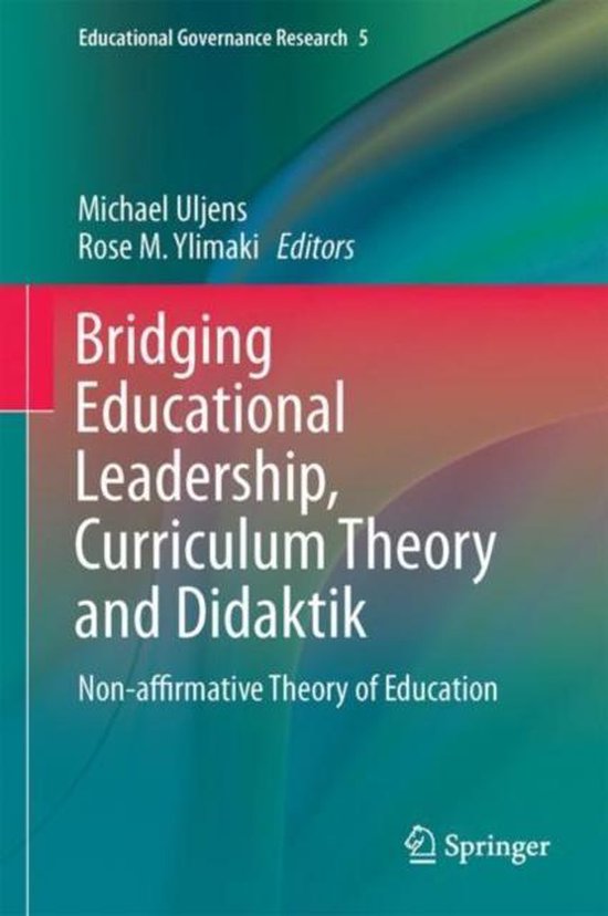 Bridging Educational Leadership, Curriculum Theory and Didak ... - cover
