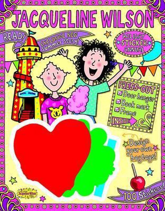 Jacqueline Wilson Holiday Sticker Annual 9781845354800 Boeken