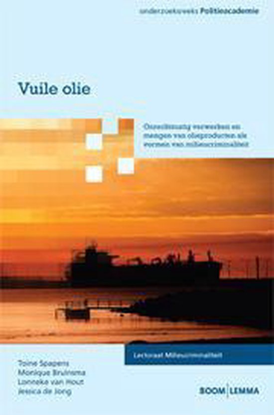 Onderzoeksreeks Politieacademie - Vuile olie - cover