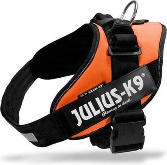 IDC® Powertuig Zwart - Maat Mini | Julius-K9 Benelux