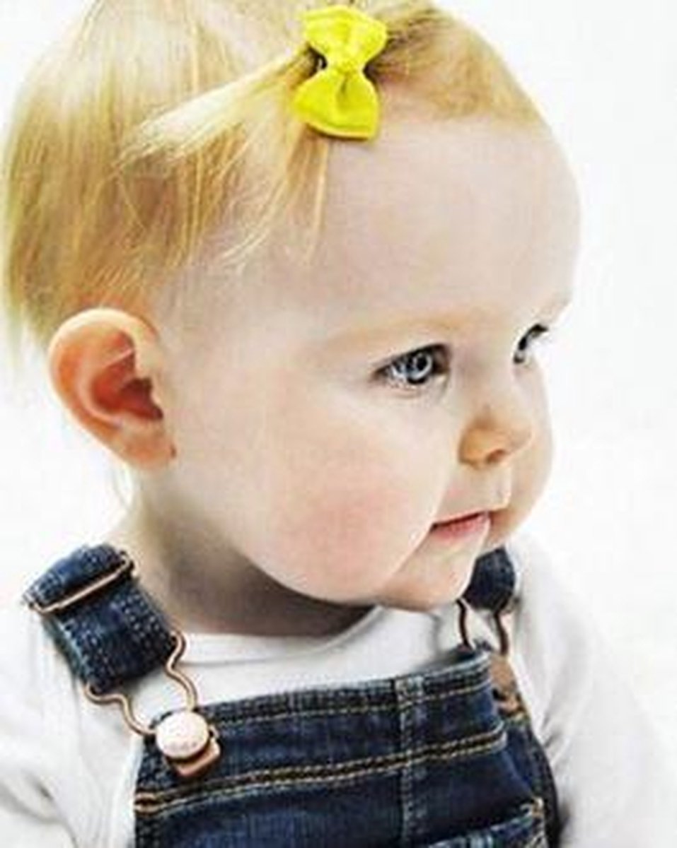 Bandeau large noeud souple saumon - accessoire cheveux bébé fille - 0-3 ans
