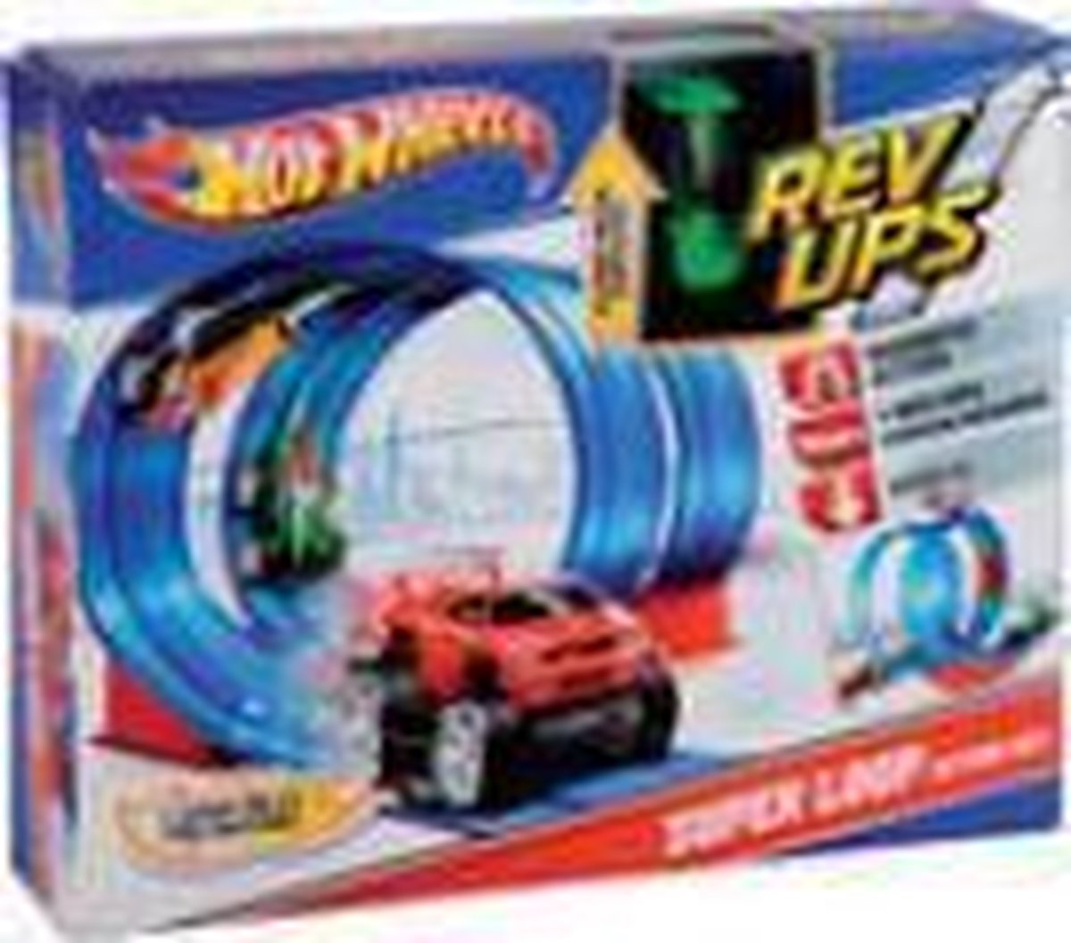 Hot Wheels Rev Ups Loop Set
