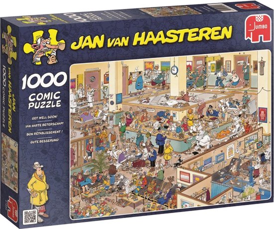 Jumbo Jan Van Haasteren Van Harte Beterschap! 1000 Stukjes | bol