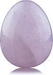 Yoni ei Roze kwarts 45x33 mm - edelsteen massage Yoni ei Roze kwarts 45x33 mm - edelsteen massage