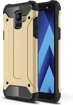 Armor Hybrid Hoesje Samsung Galaxy A6 (2018) - Goud