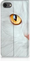 Hoesje iPhone SE (2020/2022) | 7 | 8 Standcase Witte Kat