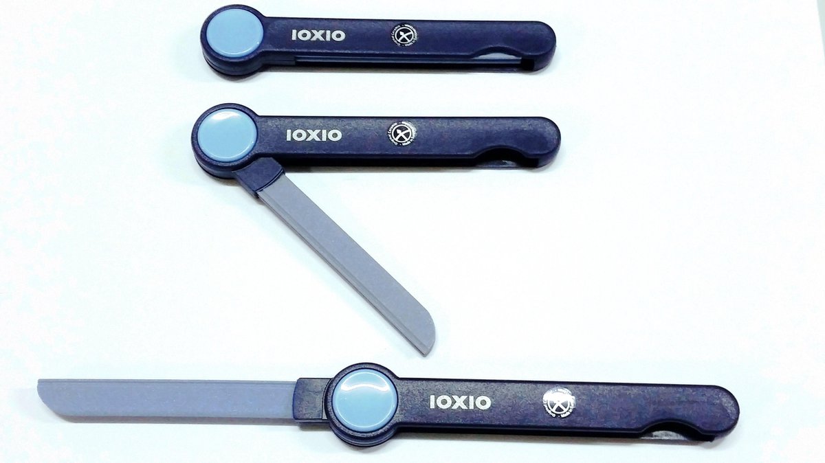 Ioxio - Keramische Klapnagelvijl - Move - Blauw.