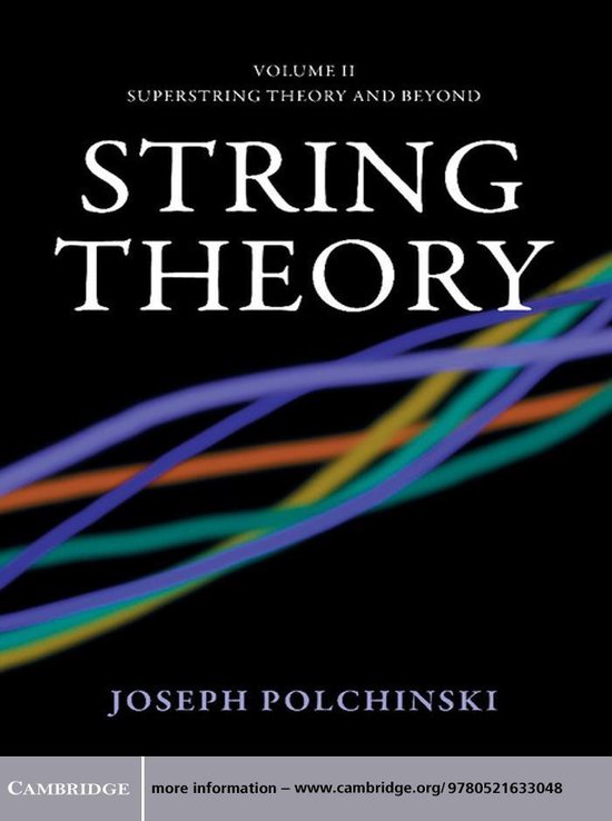Cambridge Monographs on Mathematical Physics - String Theory ... - cover