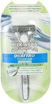Wilkinson Quattro Titanium Sensitive Razor 1 Up