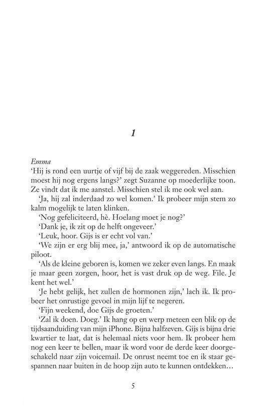 Tekstpagina met een verhaal.
