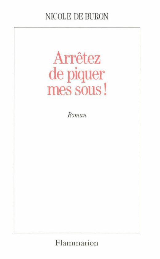 Arrêtez de piquer mes sous ! - cover