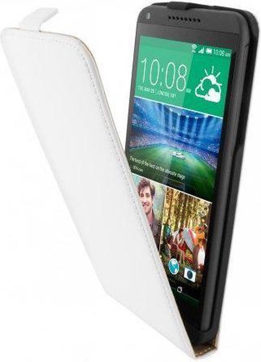 Mobiparts Premium Flip Case HTC Desire 816 White