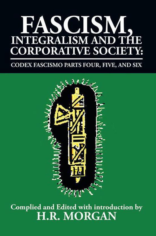 Fascism, Integralism and the Corporative Society – Codex F ... - cover