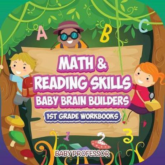 Math & Reading Skills / Baby Brain Builders 1st Grade Workbooks, Baby
