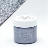 Angelus Glitterlites - 29,5 ml Glitter verf voor o.a. leer - Gun Metal