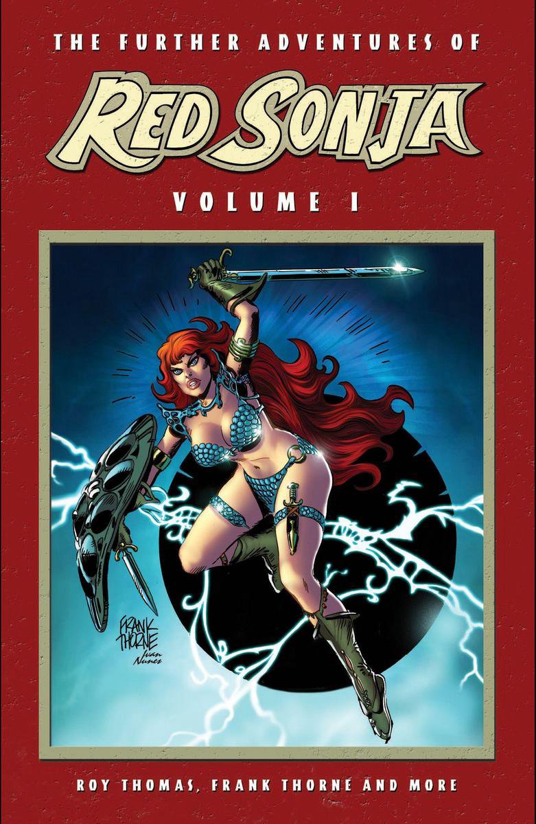 Omslag van Red Sonja - The Further Adventures Of Red Sonja Vol. 1