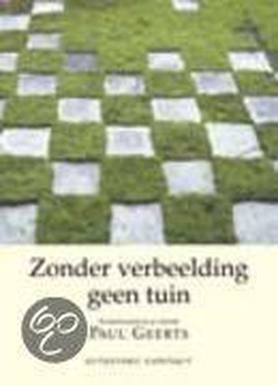 Cover van het boek 'Zonder verbeelding geen tuin'