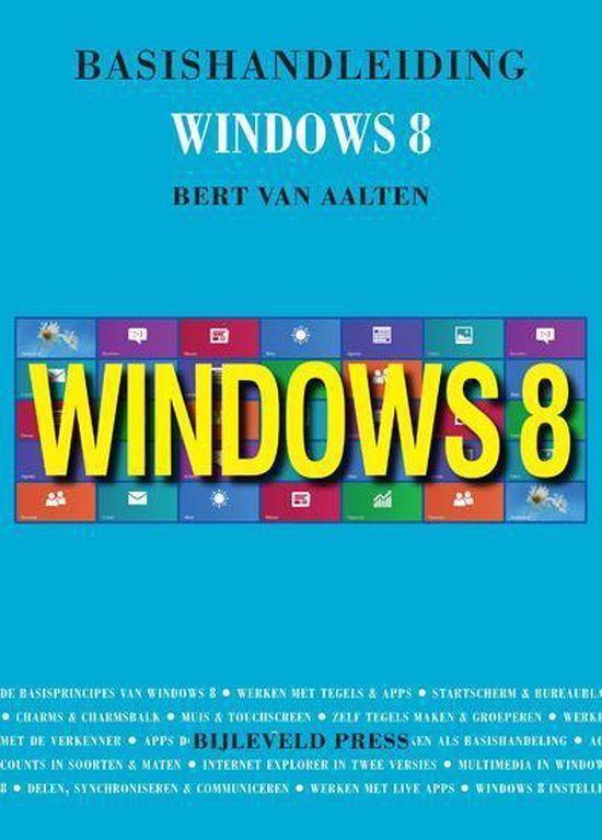 Cover van het boek 'Basishandleiding Windows 8'