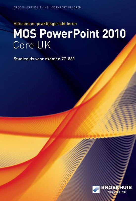 Cover van het boek 'MOS powerpoint 2010 core UK studiegids [77-883]'