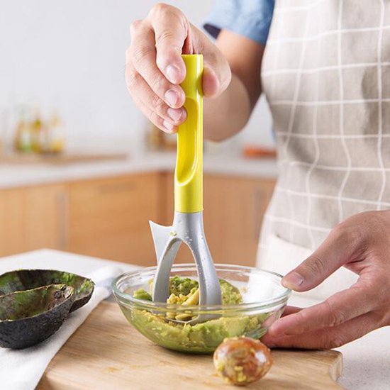 ZVD Avocadosnijder 3-in-1 - Snijden, snijden en de kern eruit halen