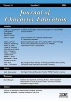 Journal of Research in Character Education, Volume 10, Number 2, 2014