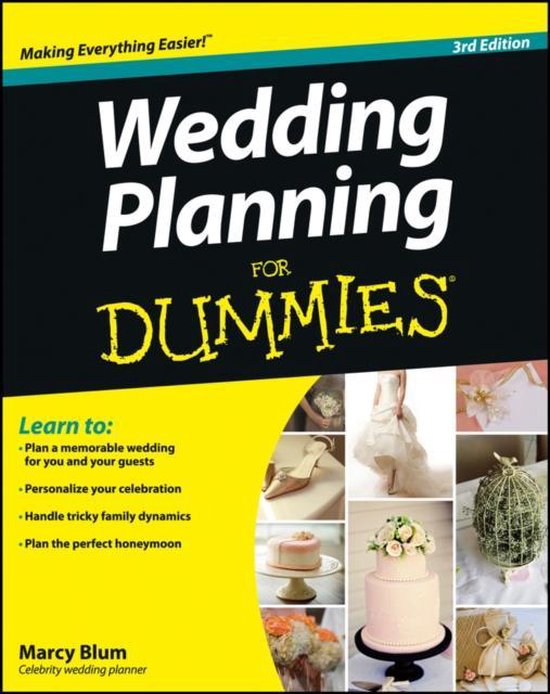 Wedding Planning For Dummies 3rd Edition - cover