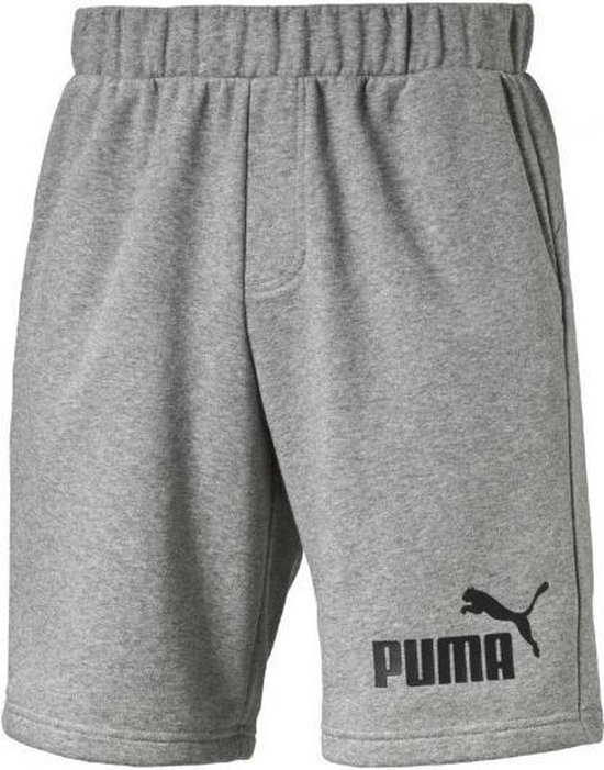 Puma Essential N°1 Sweatshorts korte trainingsbroek - Mannen - Maat M -  grijs | bol.com