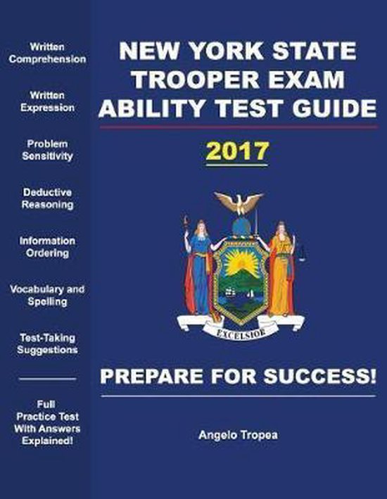 New York State Trooper Exam Ability Test Guide - cover