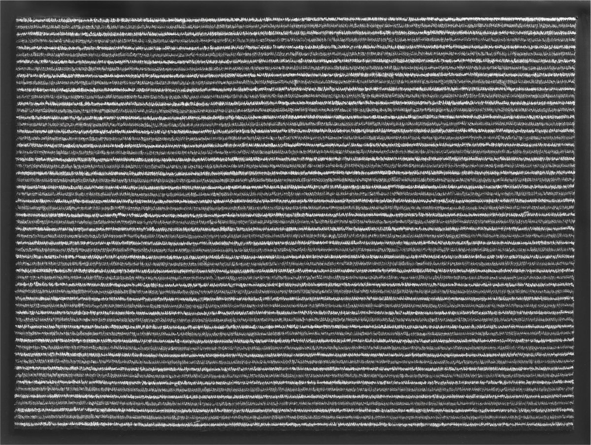 Deurmat schoonloopmat Scala 40 x 60 cm Antraciet
