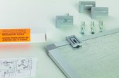 SMIT VISUAL ophangsysteem - Whiteboard - 13 mm