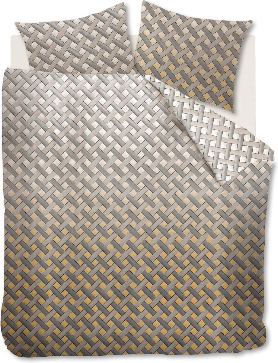 Beddinghouse Padded Dekbedovertrek - Gold Okergeel
